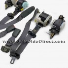 JDM DC5 Integra Type R Black Seatbelt Set 